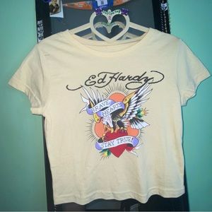 Ed Hardy Tan T-shirt (M)